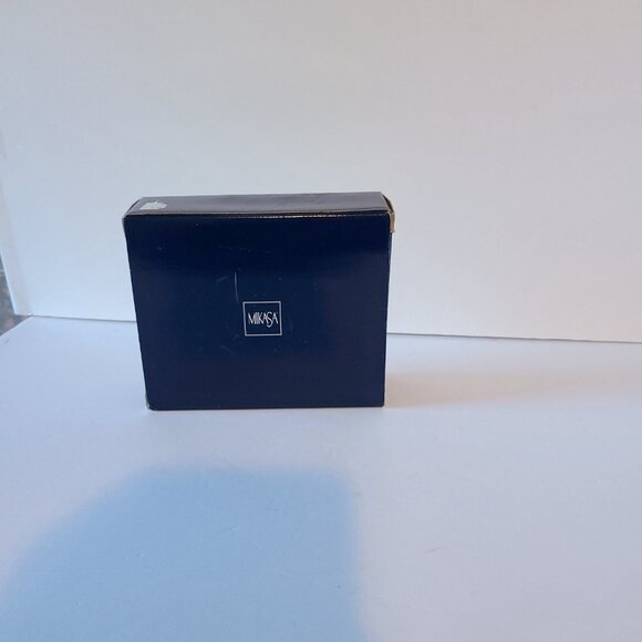 MIKASA FLORES CLEAR CRYSTAL CANDY/SWEET DISH/ JAPANDI ELEGANCE - Picture 5 of 7